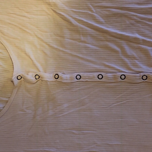 Crop top beige cream extra large american eagle - Picture 3 of 4